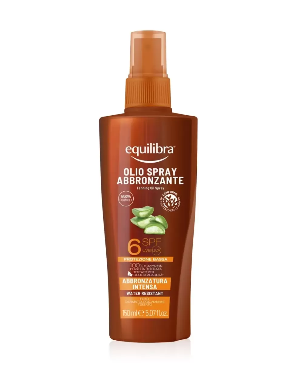 EQUILIBRA Aceite Bronceador En Spray Spf6 Shop