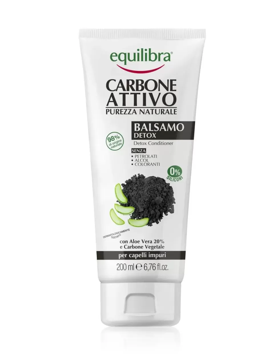 EQUILIBRA Acondicionador De Carbon Activo Vegetal New