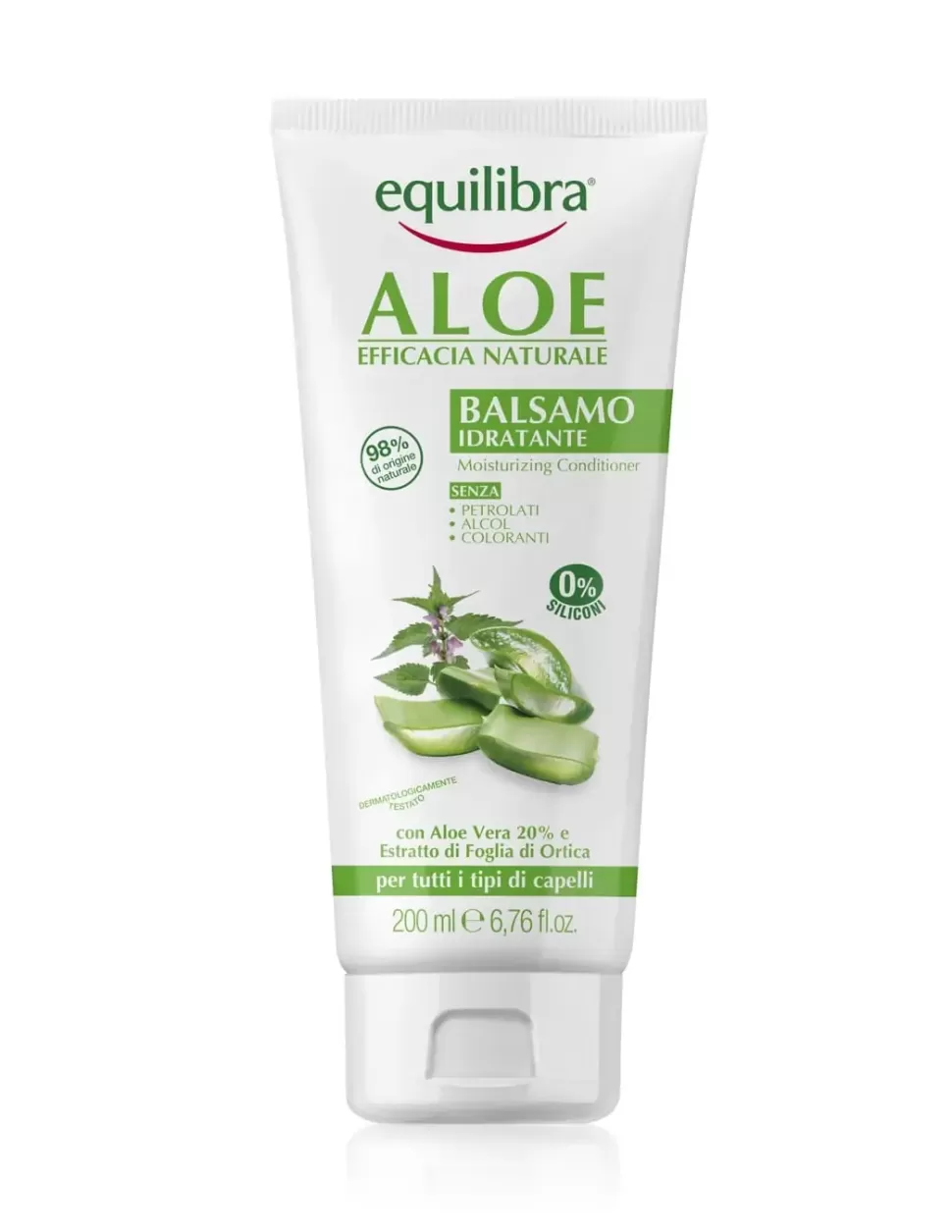 EQUILIBRA Acondicionador Hidratante De Aloe Hot