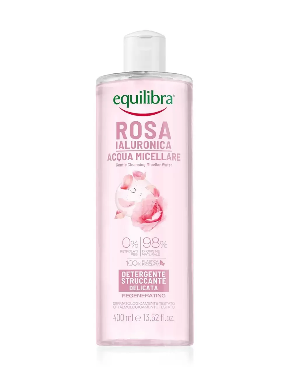 EQUILIBRA Agua Micelar De Rosa Hialuronica Hot