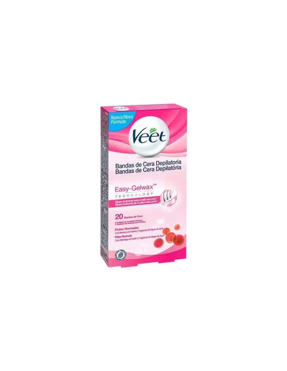 VEET Cera Fria Piel Normal 20 Bandas Cheap