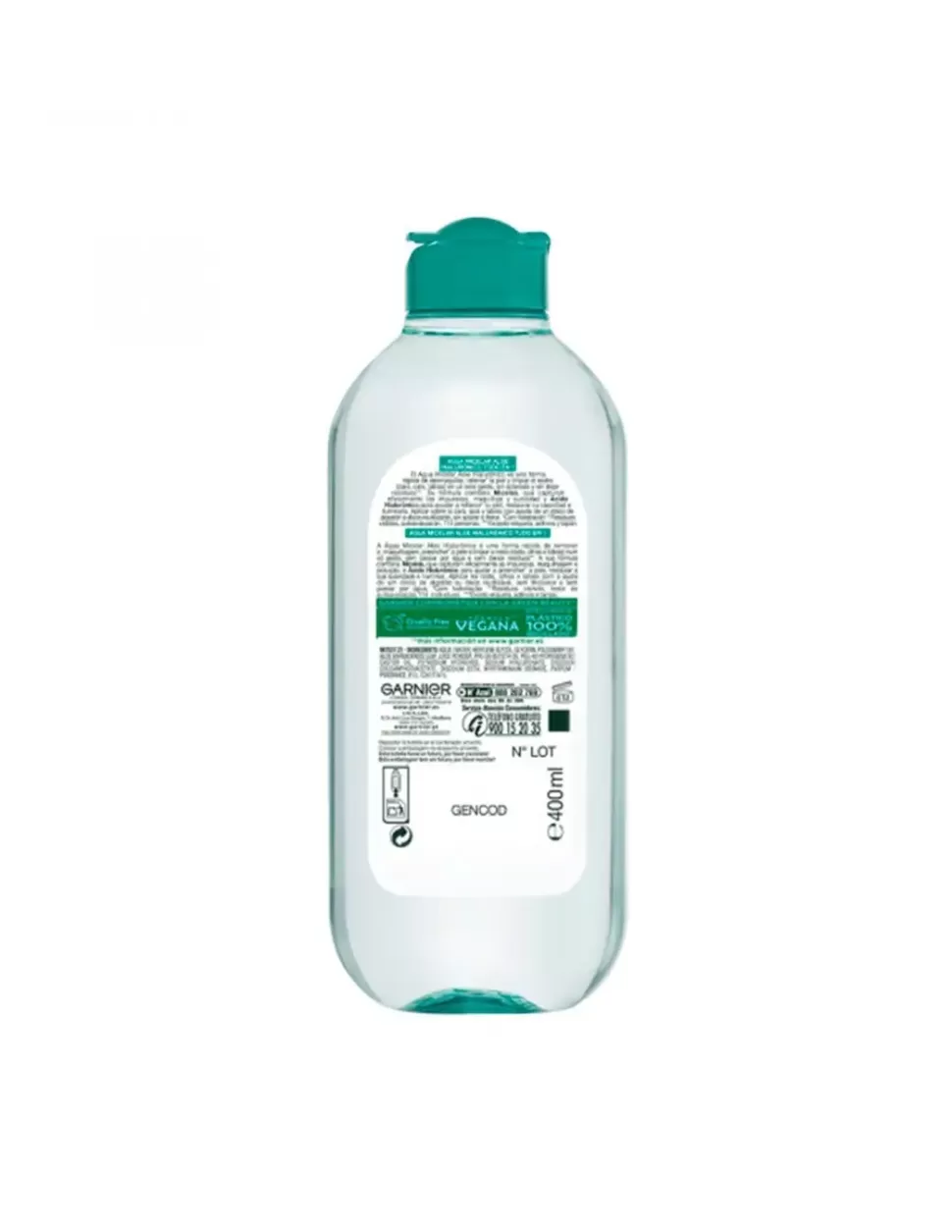 GARNIER Desmaquillante Agua Micelar Hyaluronic Aloe. Todo Tipo De Piel. Clearance
