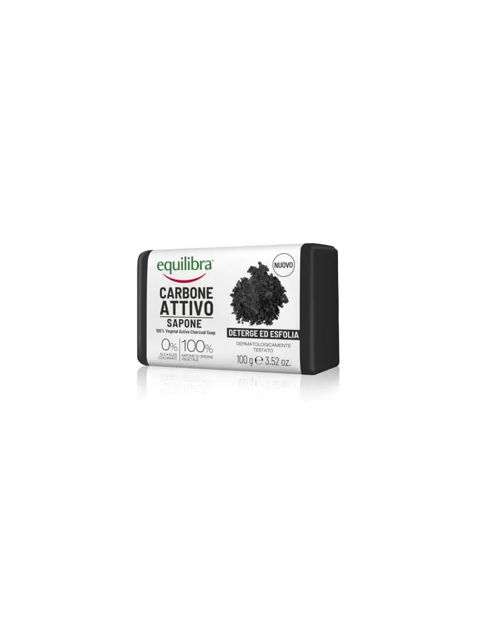 EQUILIBRA Jabon Vegetal Detox De Carbon Activo Store