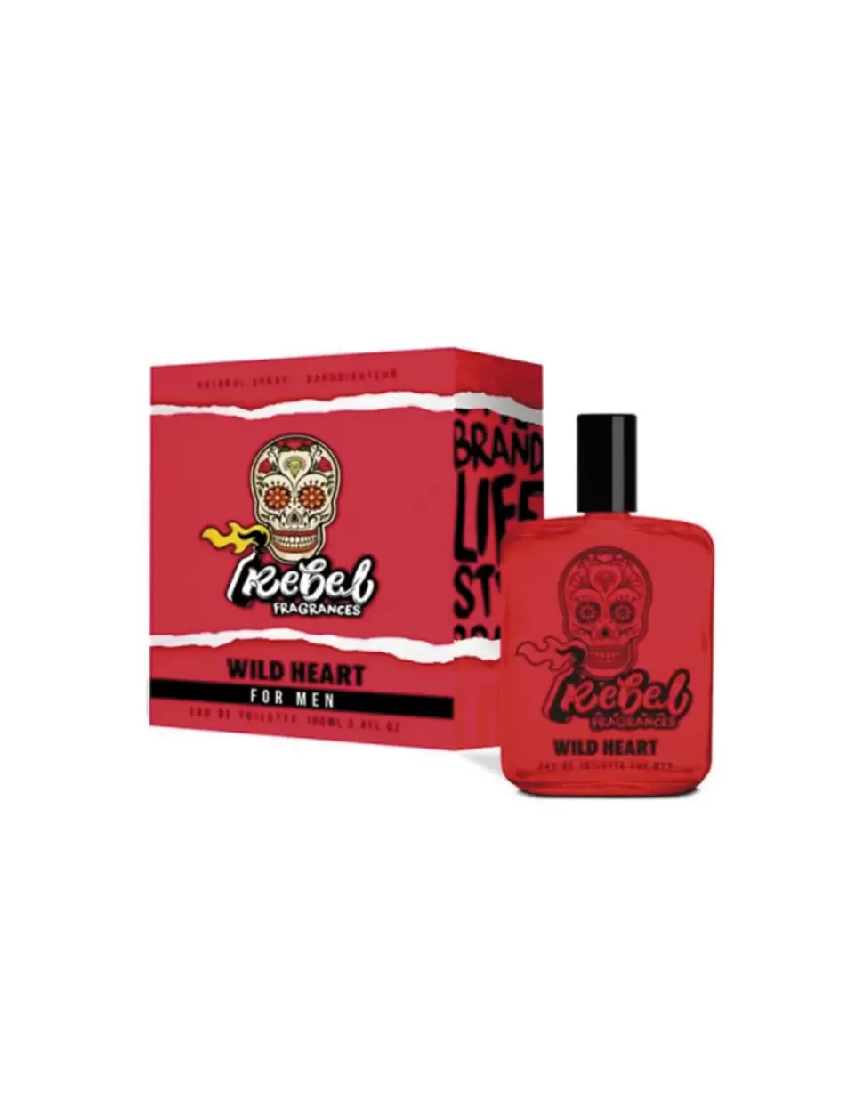 REBEL Man Wild Heart Edt Clearance