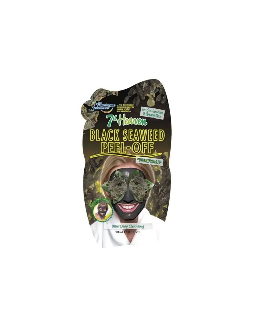 MONTAGNE JEUNESSE Mascarilla Facial Black Seaweed Peel Off Fashion