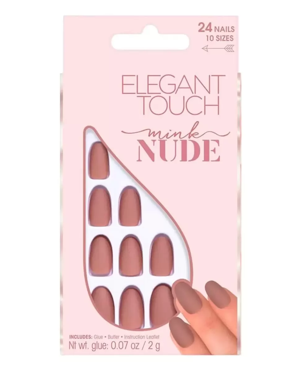 ELEGANT TOUCH Polish Nude Nails Mink Outlet