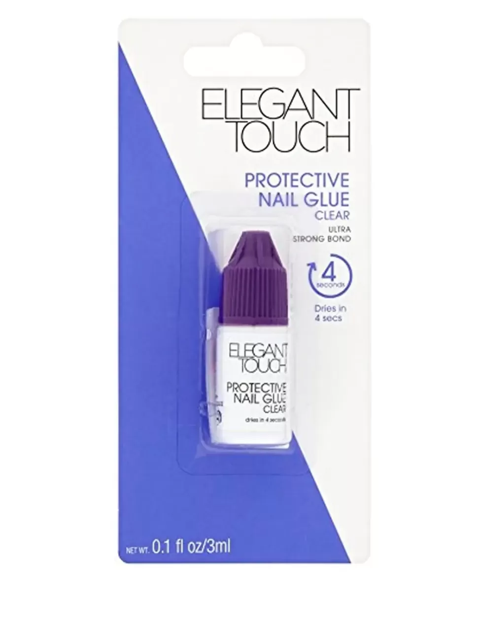 ELEGANT TOUCH Protective Nail Glue 5 Seconds Discount