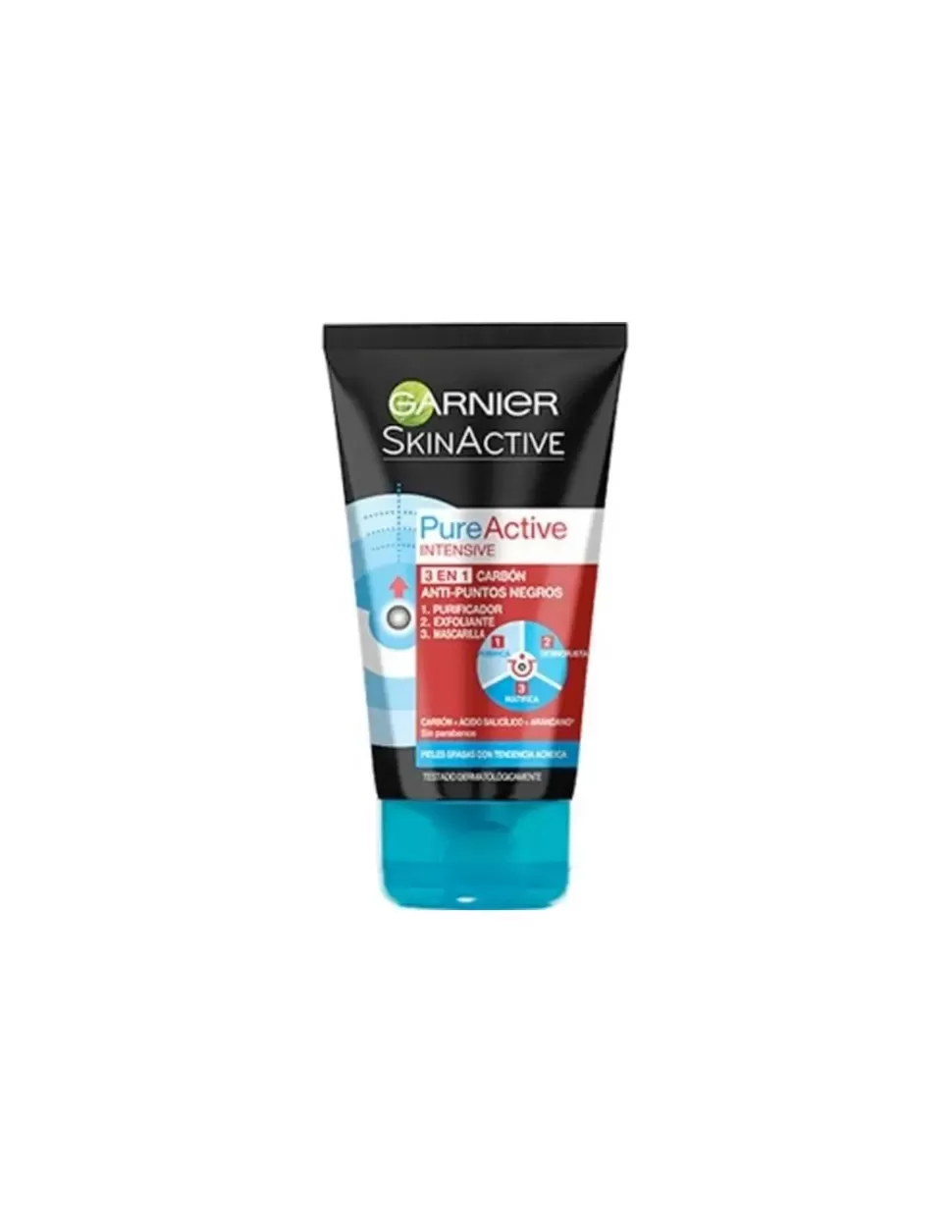 GARNIER Pure Active Gel Limpiador Carbon 3En1 Sale