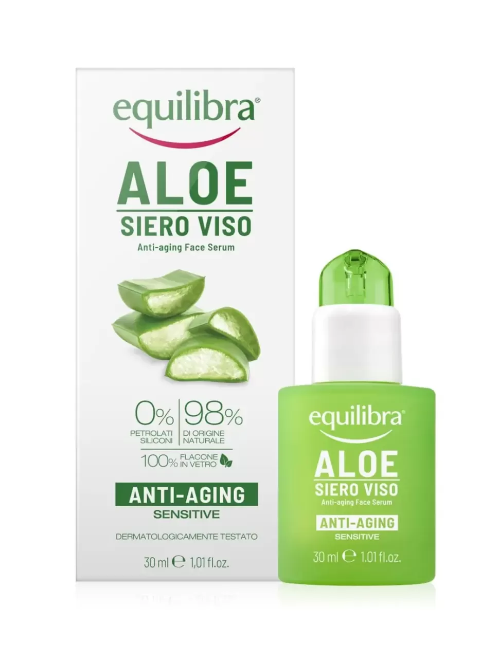 EQUILIBRA Serum Facial Antiedad De Aloe Shop