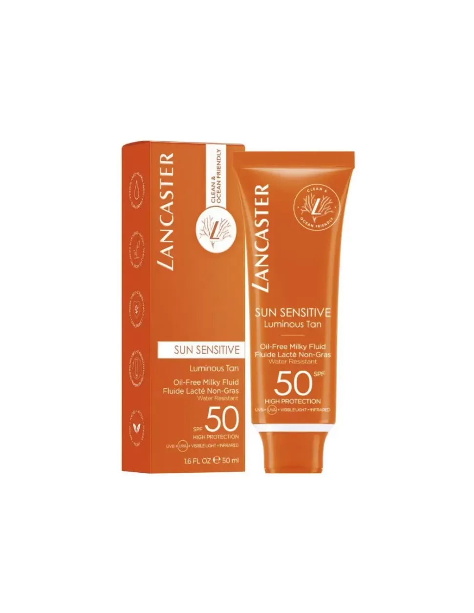 LANCASTER Sun Sensitive Oil-Free Milky Fluid Spf50 Flash Sale